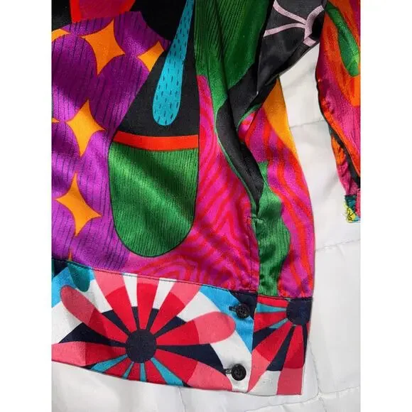 DESIGUAL blouse size Large L - UNIQUE - Picture 3 of 5